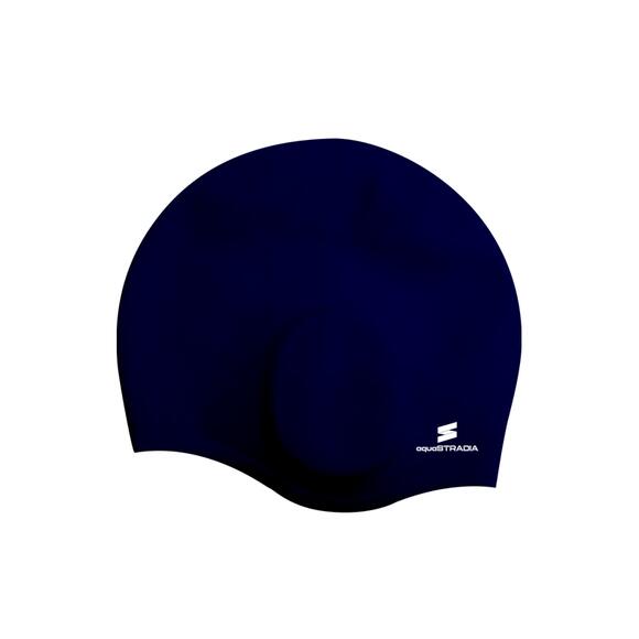 aquaSTRADIA Ear Protected Cap (CAP-113-D: Blue Colour, Kids & Adults size)