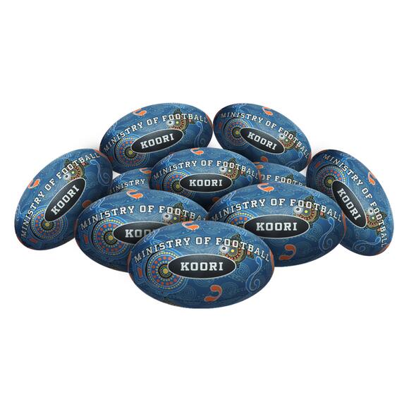 STRADIA “KOORI” Touch Football – Size 5 – Pack of 10