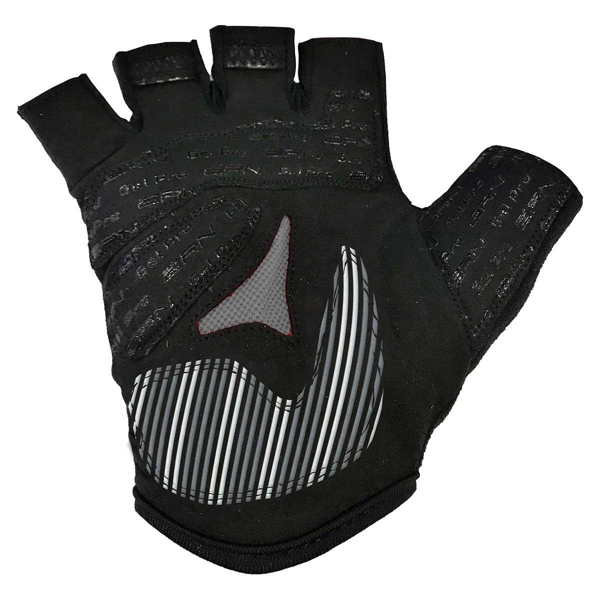 Guanti BRN Gel Pro Line Road corti neri 2/2