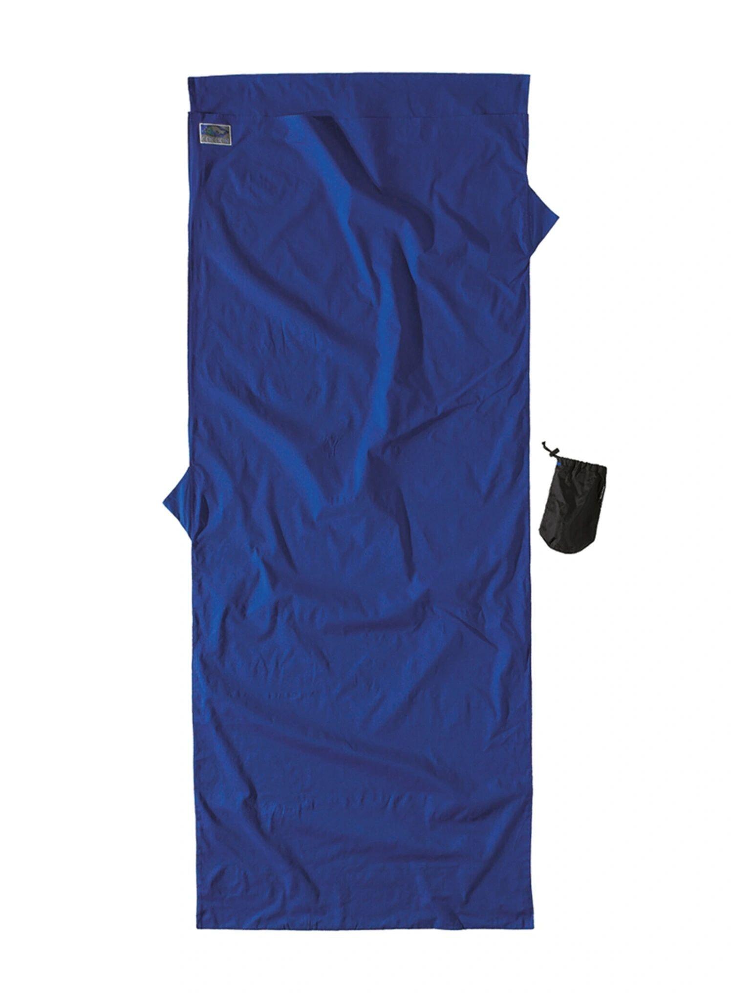 Wkładka do śpiwora Cocoon TravelSheet - Cotton - ultramarine blue 2/5