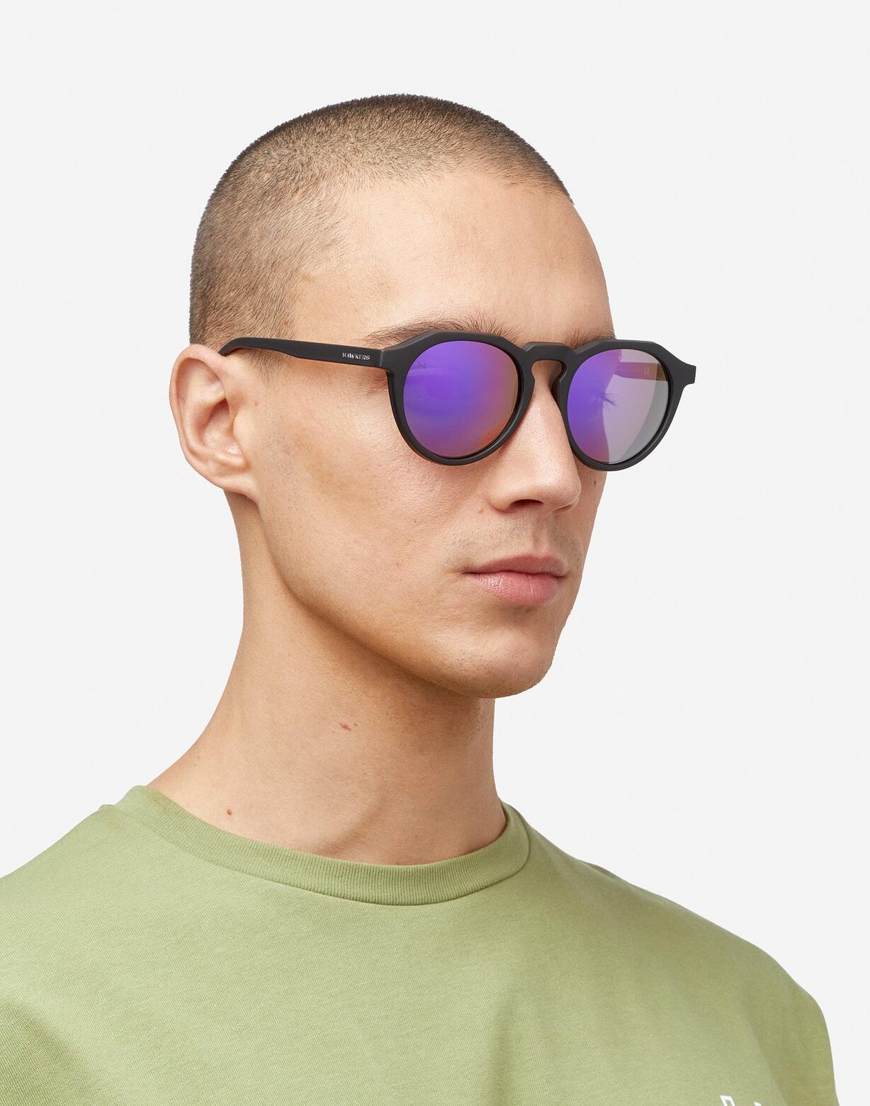 HAWKERS Lunettes de Soleil Homme et Femme POLARIZED BLACK JOKER WARWICK RAW 7/7