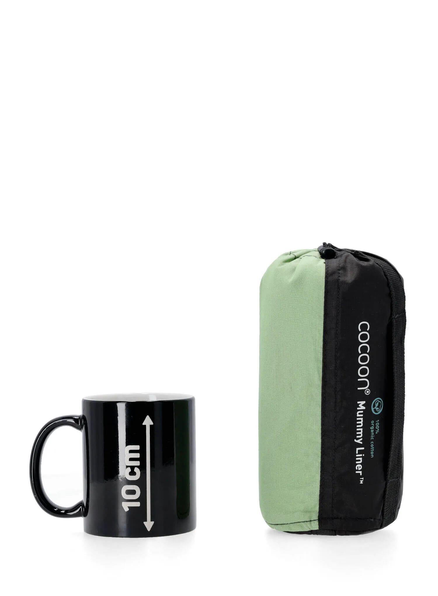 Wkładka do śpiwora Cocoon MummyLiner - Organic Cotton - forest shade 4/5