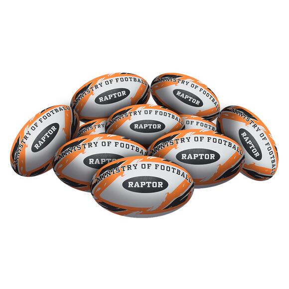 STRADIA “RAPTOR” Touch Football – Size 5 – Pack of 10