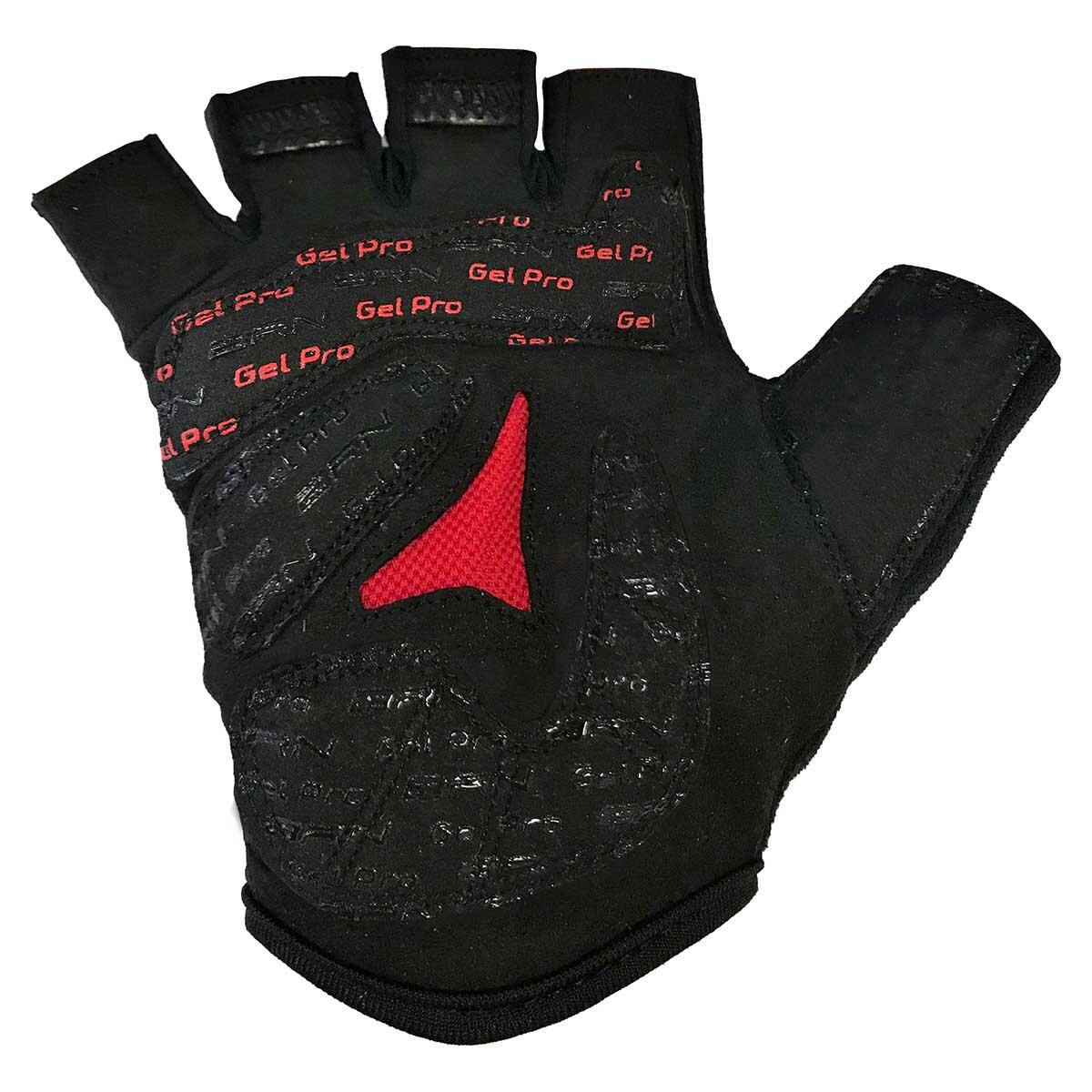 Guanti BRN Gel Pro Bend neri/rossi, taglia L 2/2