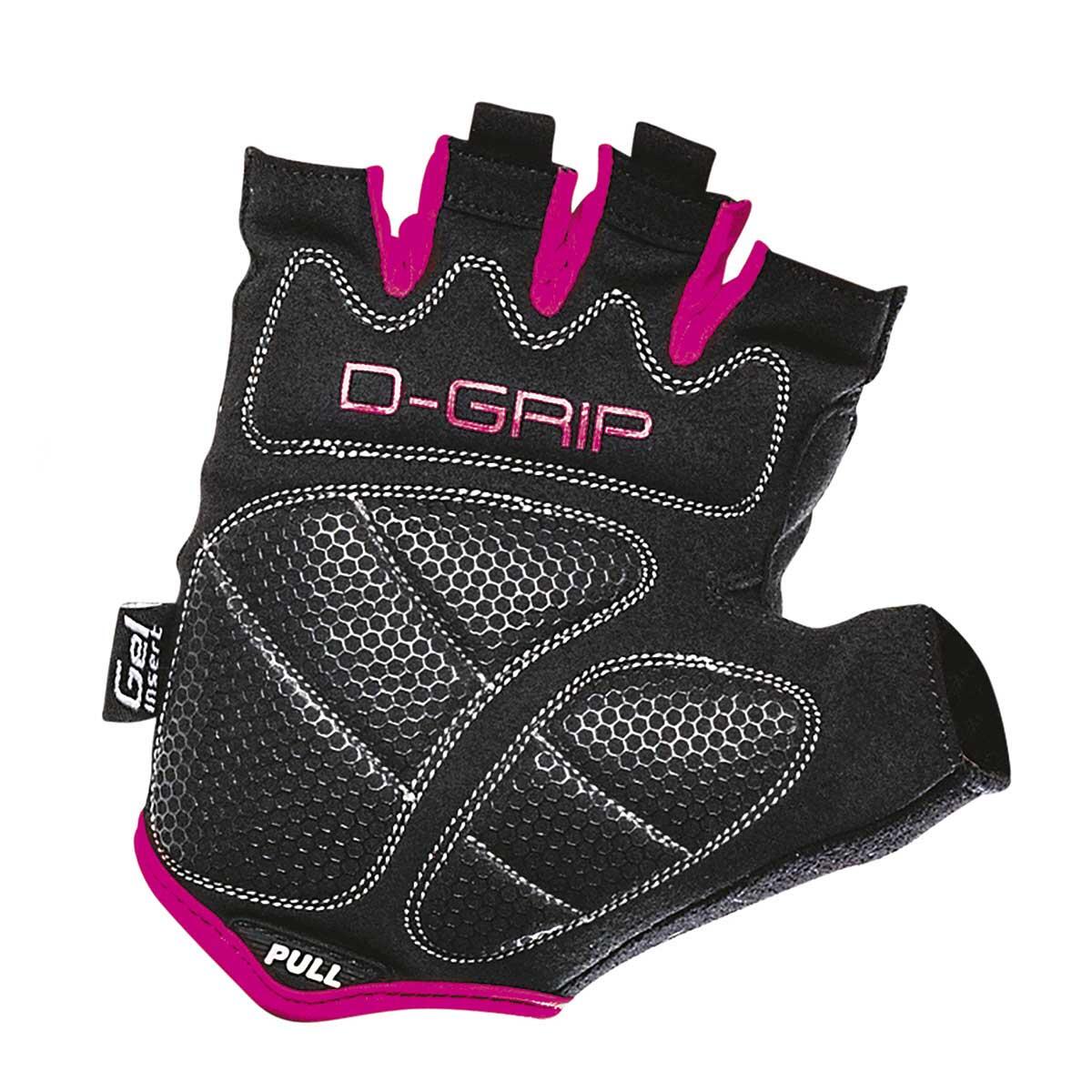 Guanti BRN Gel Air Pro neri/fucsia fluo, taglia S 2/2