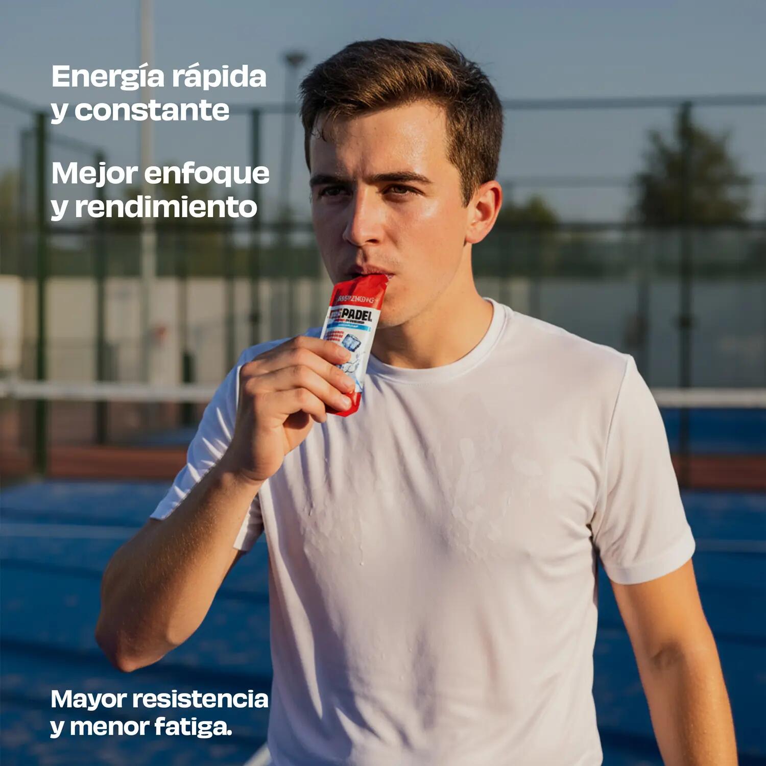 JUSTLOADING Gel energético refrescante para pádel 42 g, 1 unds 3/4