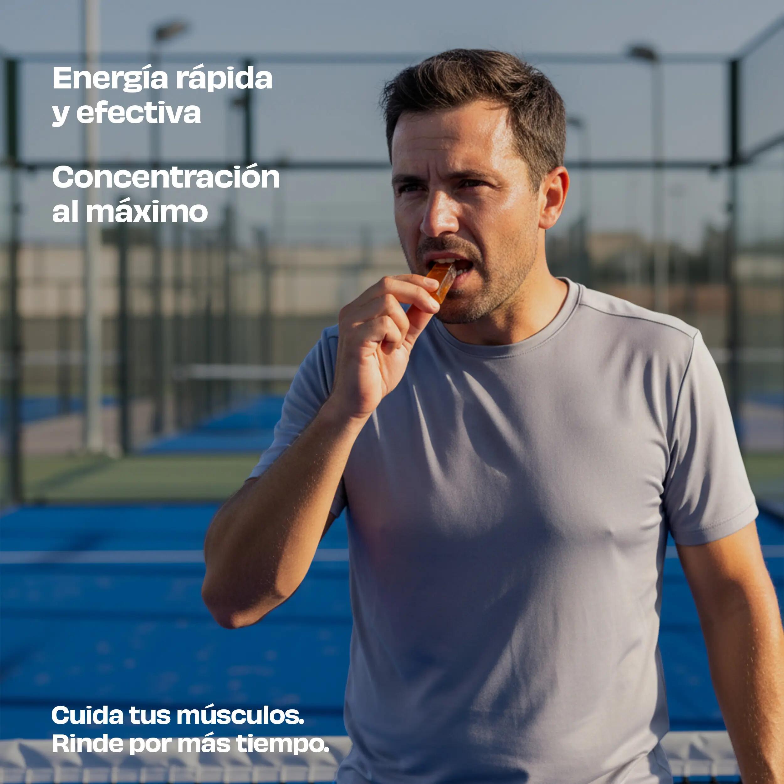 JUSTLOADING Gummy energético sabor cola 31 g, 20 unds 3/4