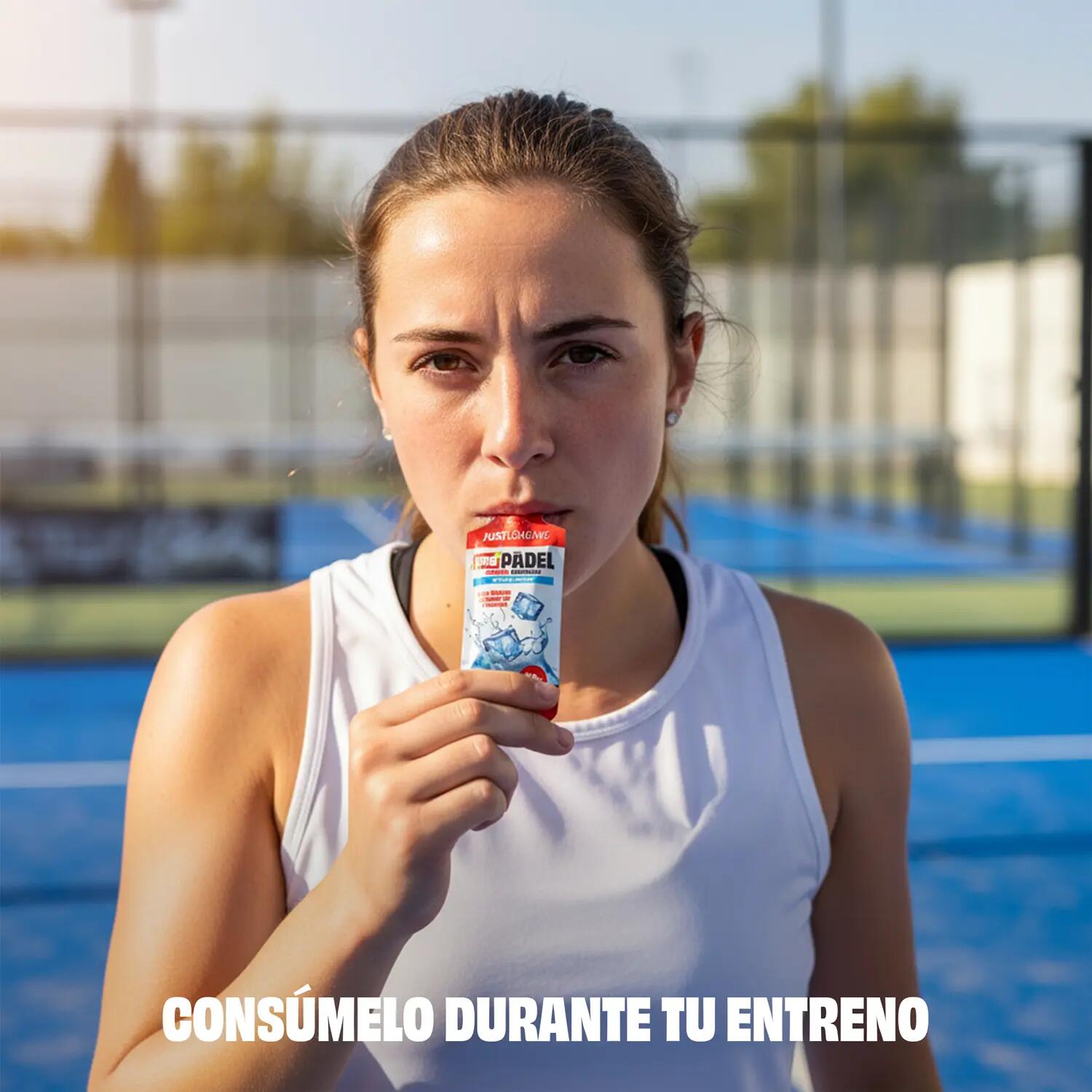 JUSTLOADING Gel energético refrescante para pádel 42 g, 24 unds 4/4
