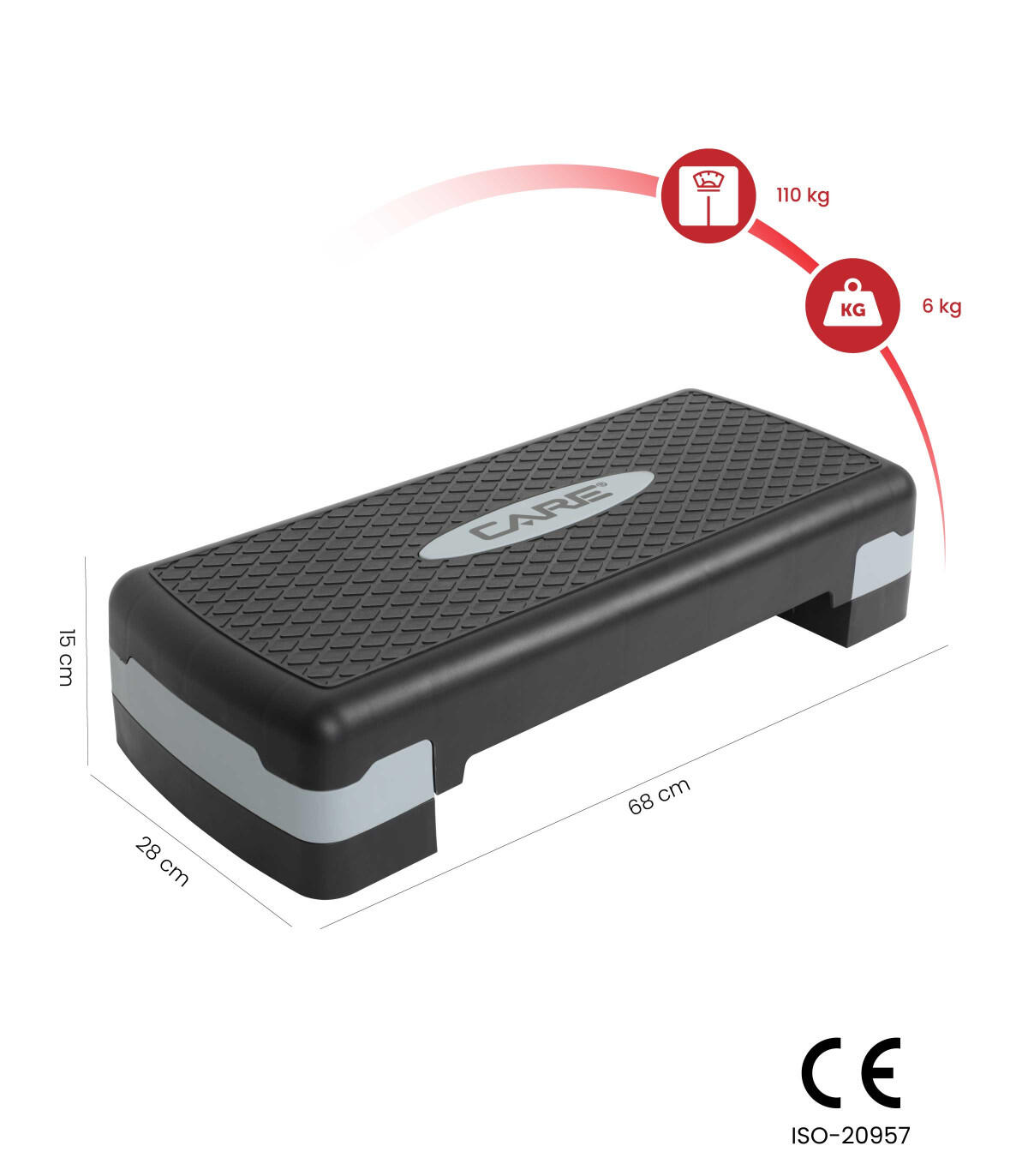 Step Aerobic - CARE - Stepbord voor cardio en versterking 2/5