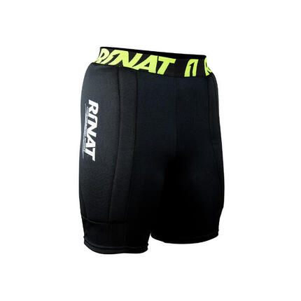 Pantalon de Gardien de But Adulte Rinat Short De Compression Rembourré Noir