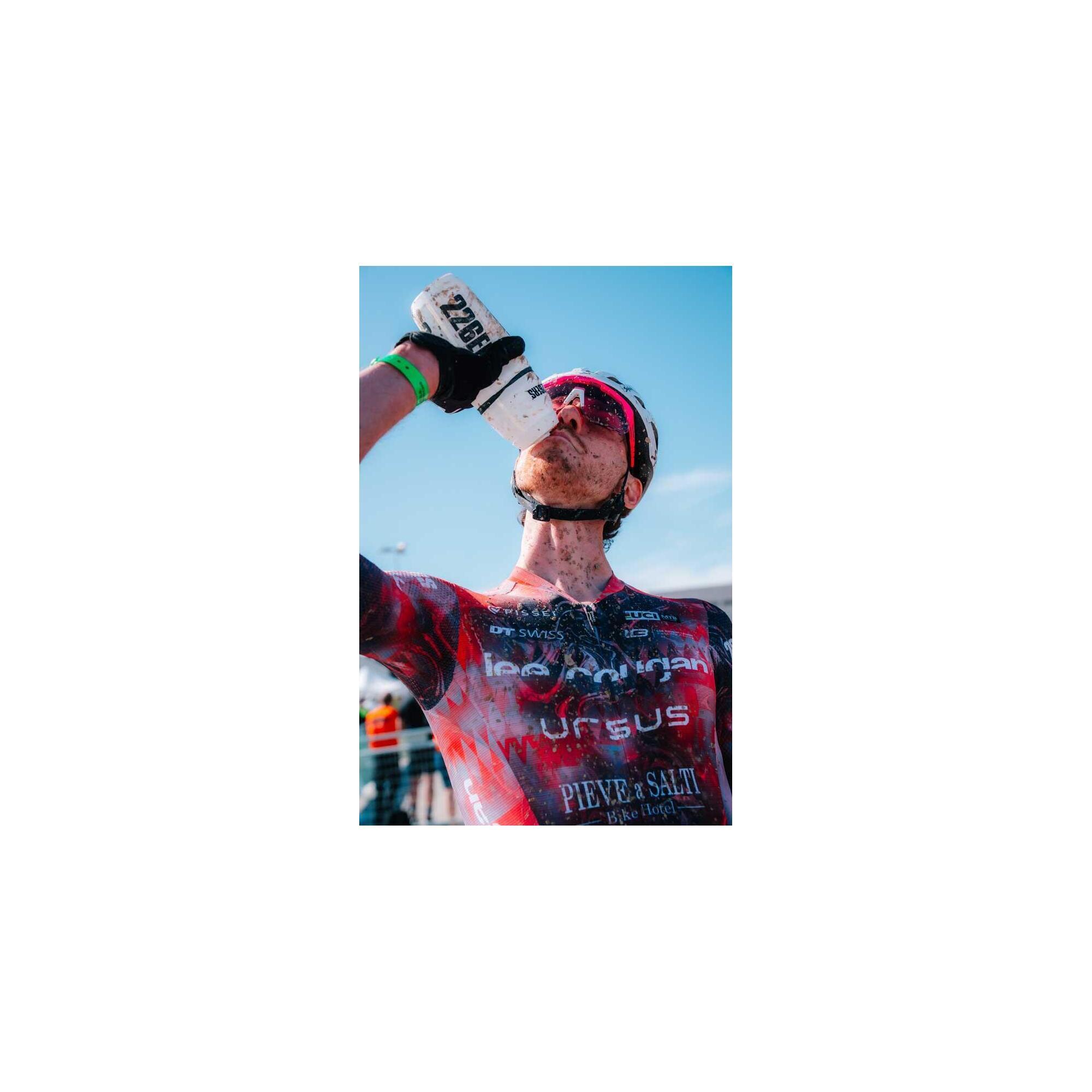 Bidon - Bottle Black 266ers Logo - alb - 1L