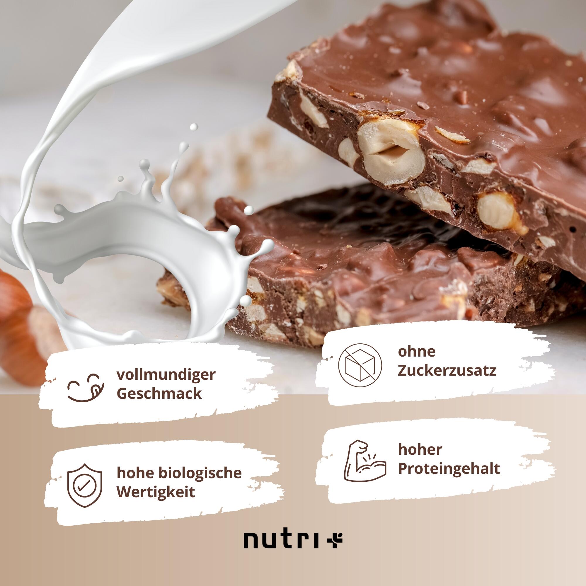 Proteinpulver 6K 1000g - Nougat-Choc Nut 3/5
