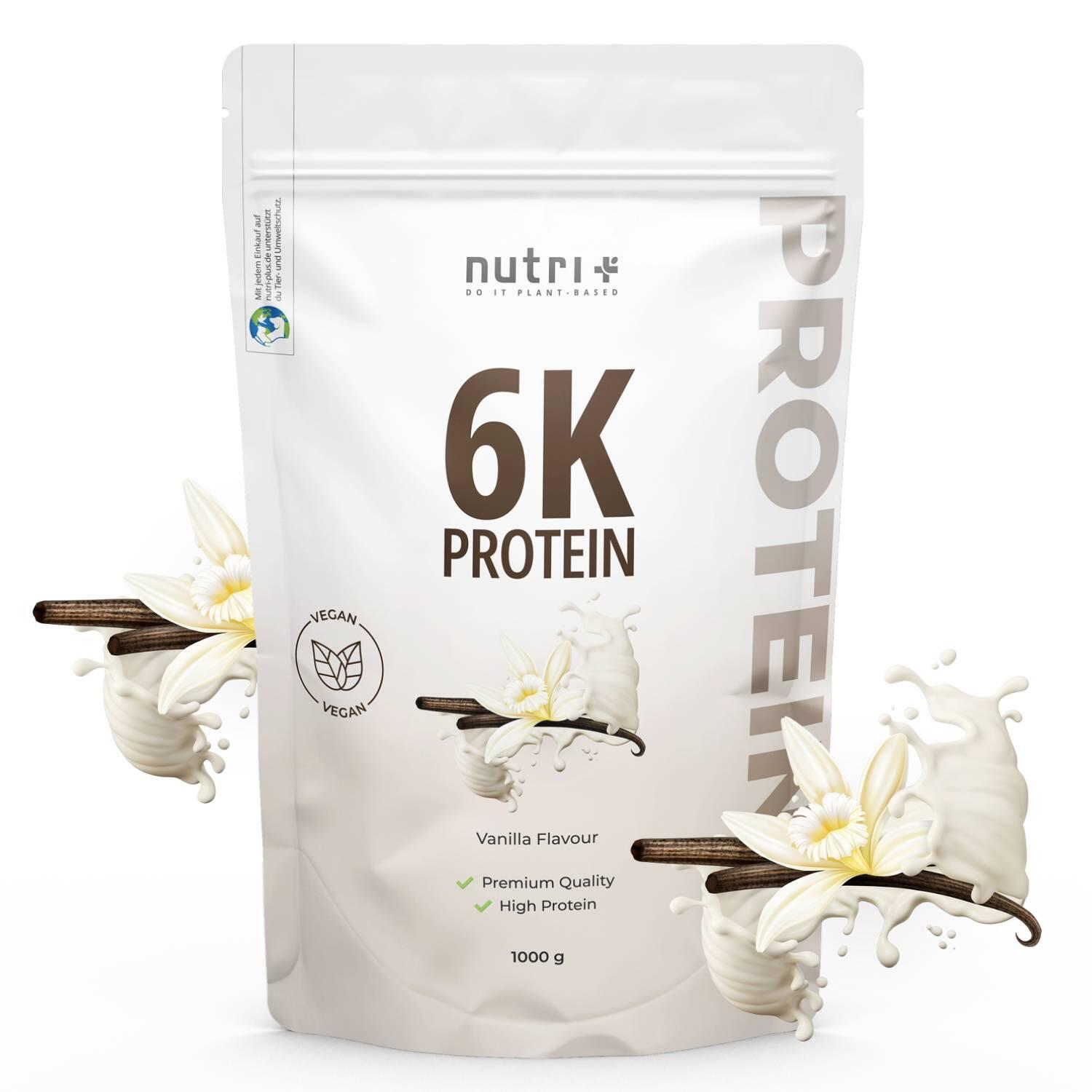 Proteinpulver 6K 1000g - Vanilla 1/6