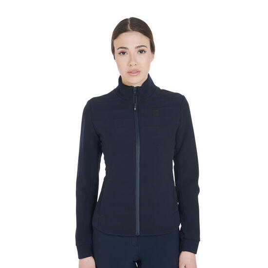Veste femme en tissu technique et perforé