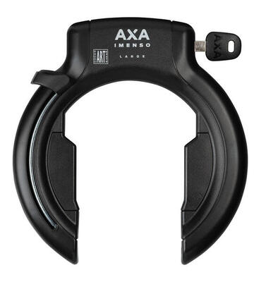 Axa imenso large ringslot zwart - hoogwaardige beveiliging voor fietsen