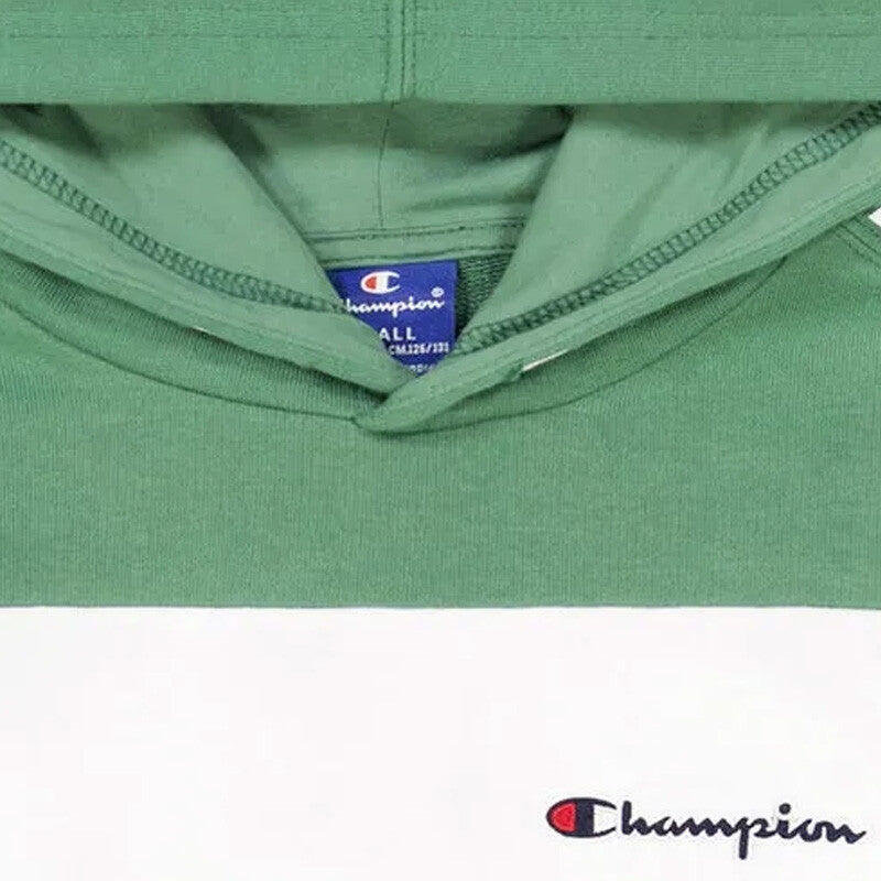 Sweat à capuche Champion rayé 4/4