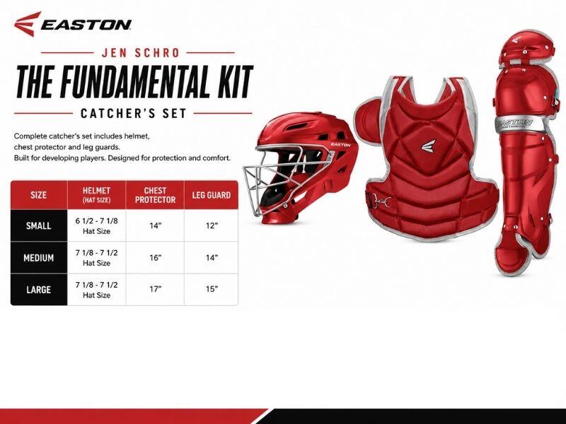 Easton JSCHRO The Fundamental Kit M White Baseball/Softball 2/2