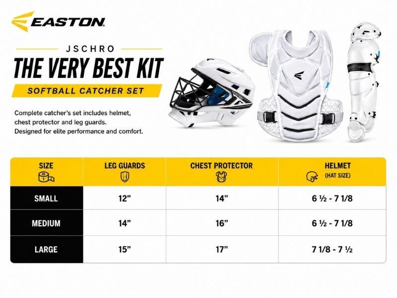 Easton JSCHRO The Very Best Kit L Royal Baseball/Softball 5/5