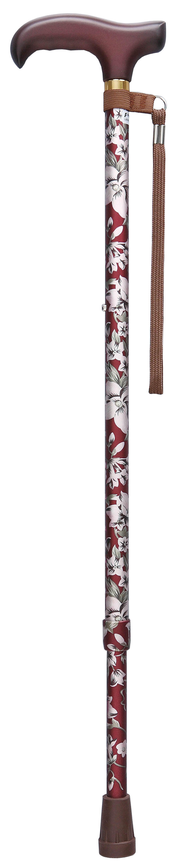 Run Stick Red Single-legged Walking Stick - Red