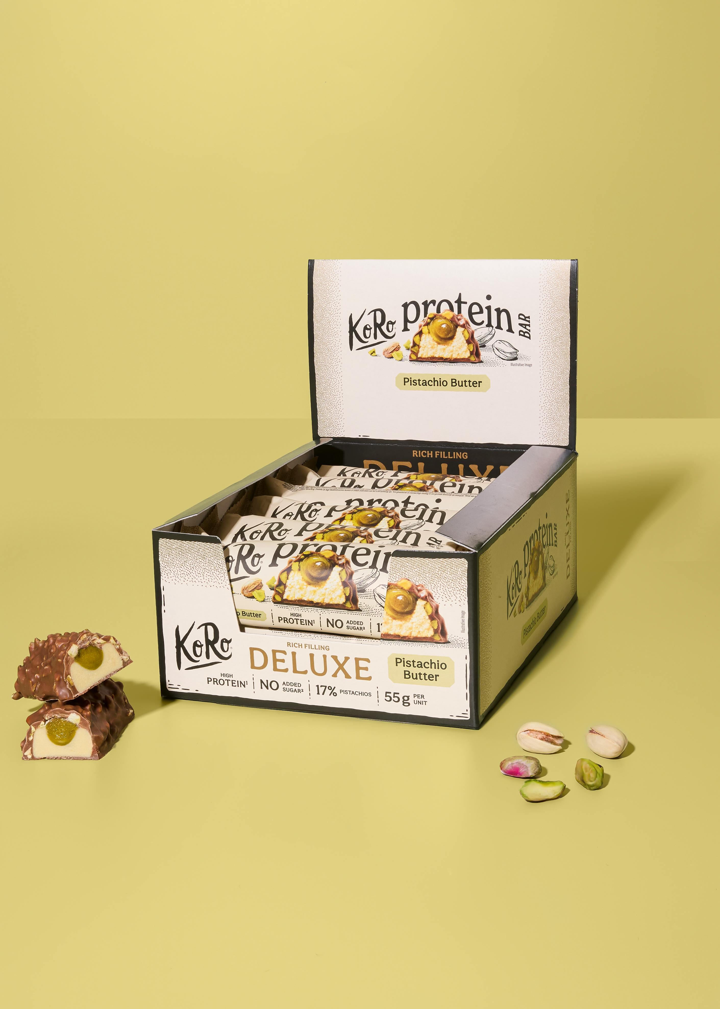 Barre protéinée Deluxe pistache 12 x 55 g 2/7
