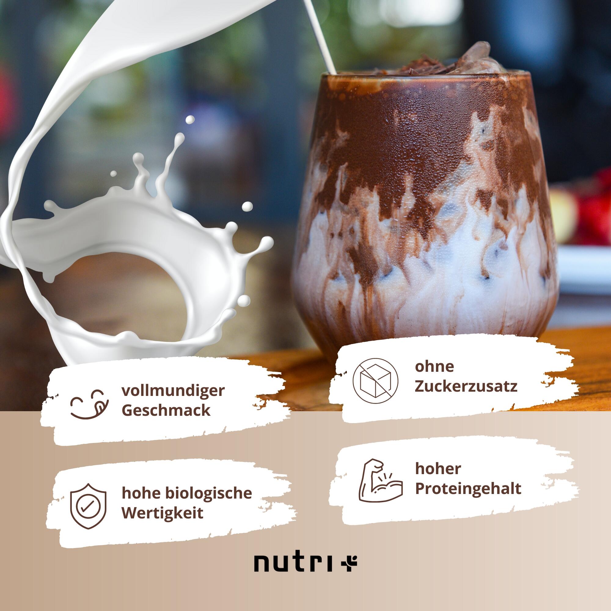 Proteinpulver 6K 1000g - Chocolate-Peanut 3/5