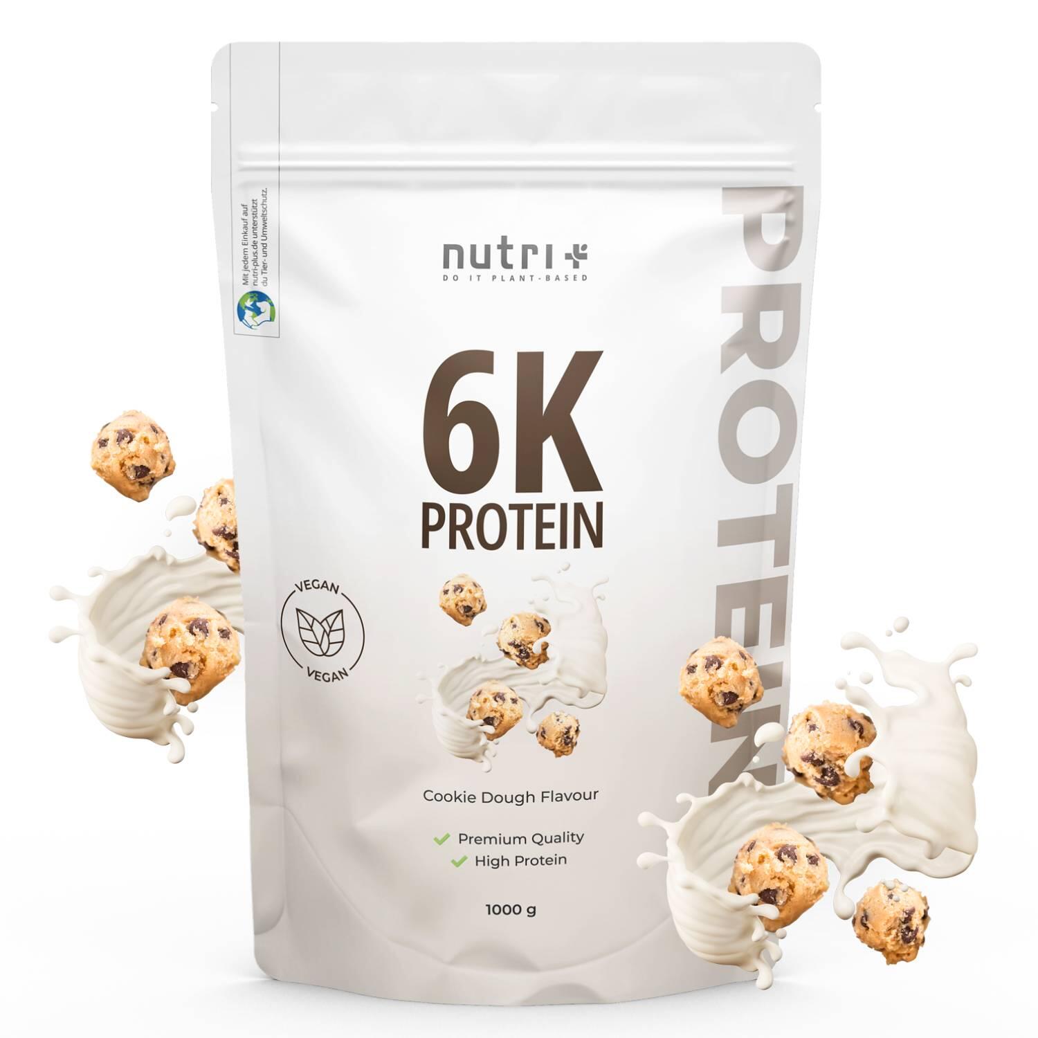 Proteinpulver 6K 1000g - Cookie Dough 1/5