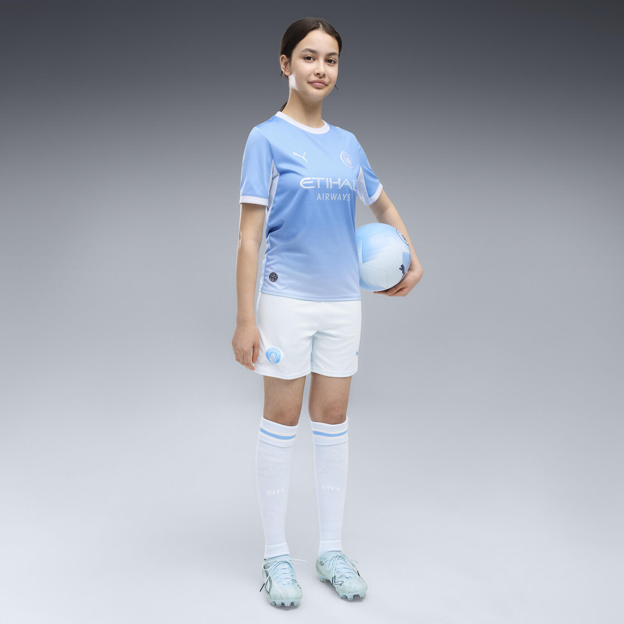 Manchester City 26/27 short voor jongeren PUMA 2/5