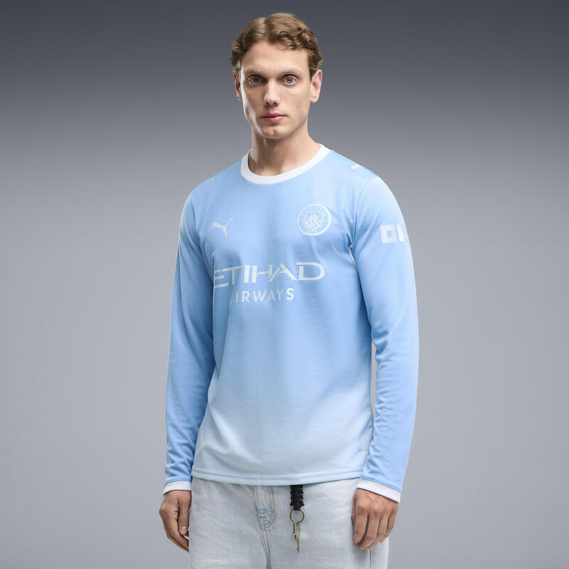 Tricou de acasă cu mânecă lungă Manchester City 26/27 Bărbați PUMA