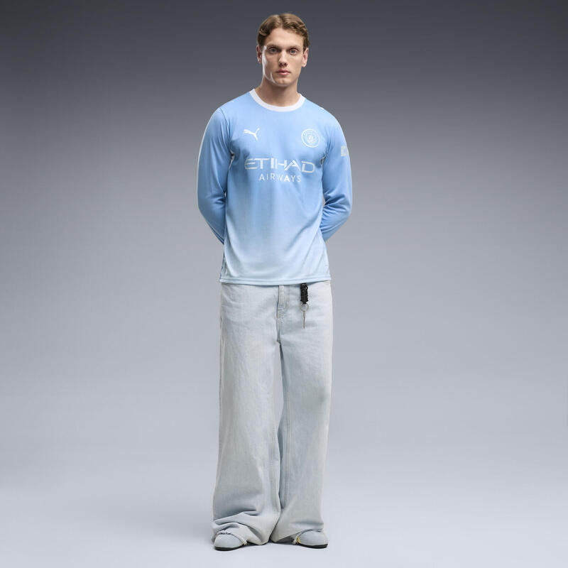 Tricou de acasă cu mânecă lungă Manchester City 26/27 Bărbați PUMA
