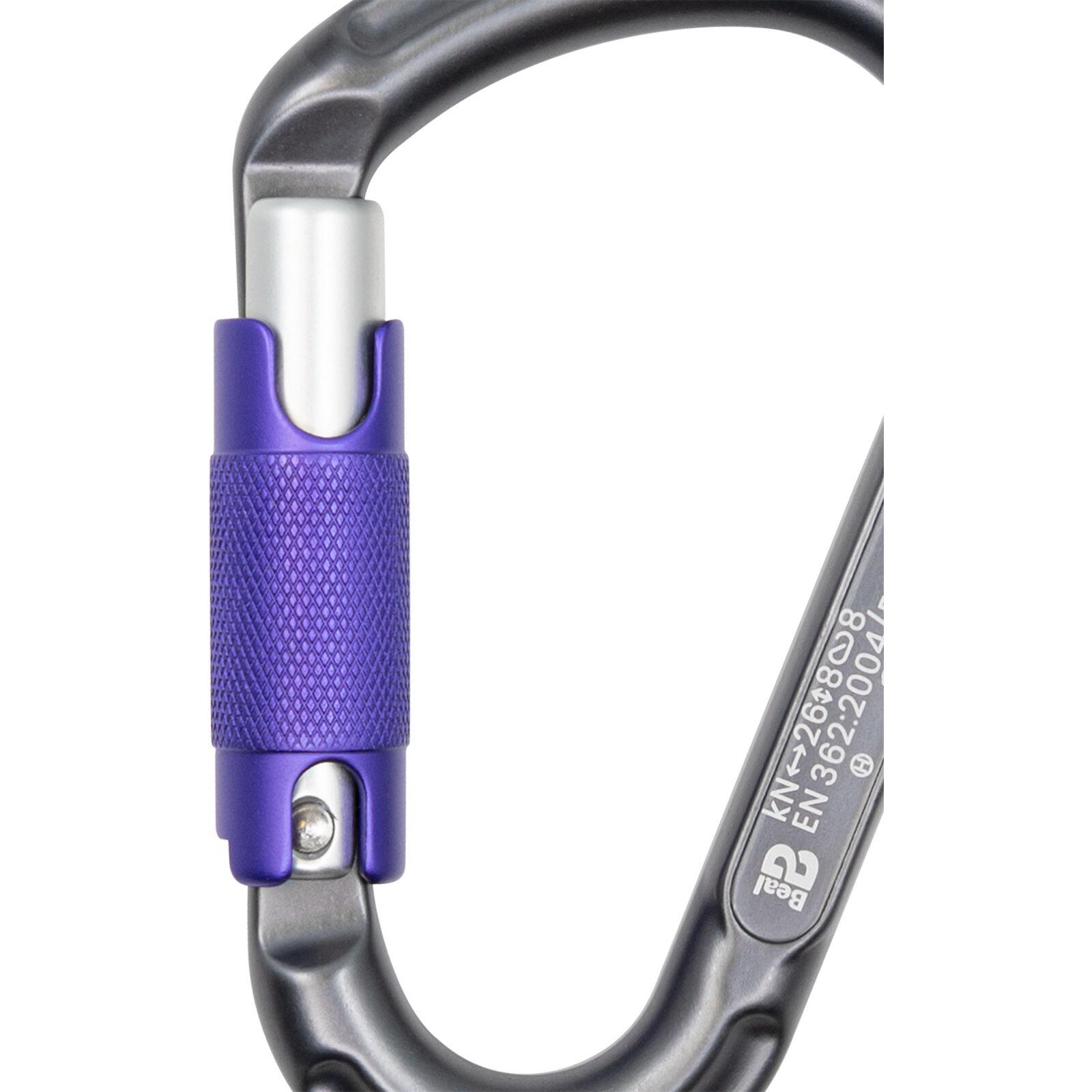 Karabinek wspinaczkowy Beal Be Lock 3-Matic - darkstone 7/7