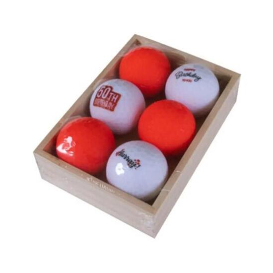 Balles de golf Legend Congrats 50Th (x6)