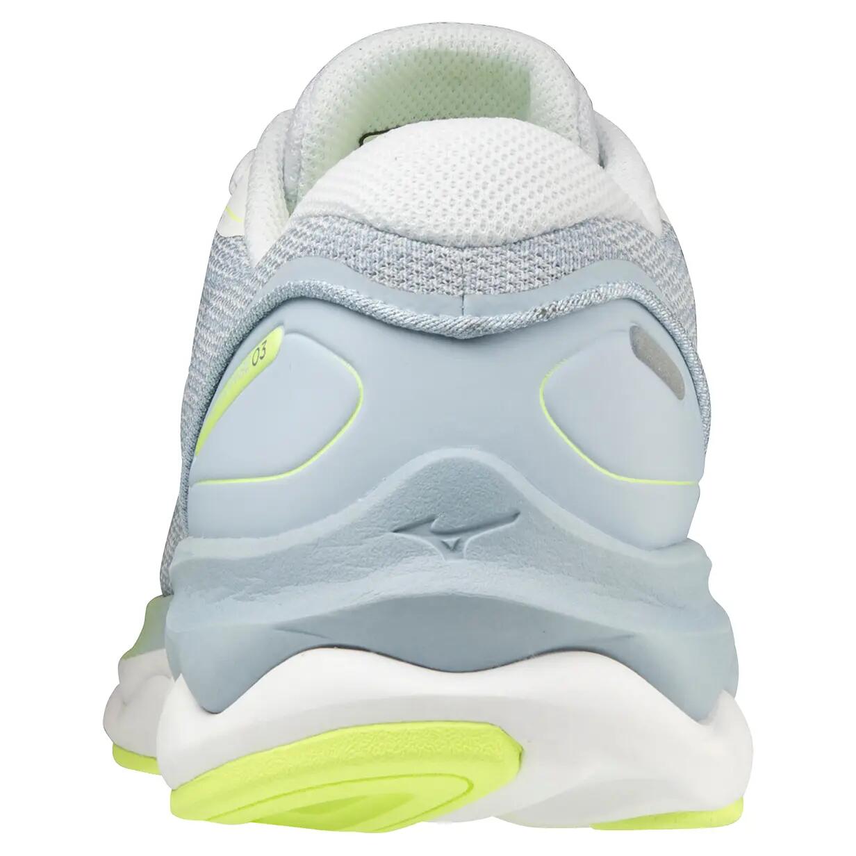 Mizuno Wave Skyrise 3, Femme, Course ? pied, chaussures de running, gris 5/6