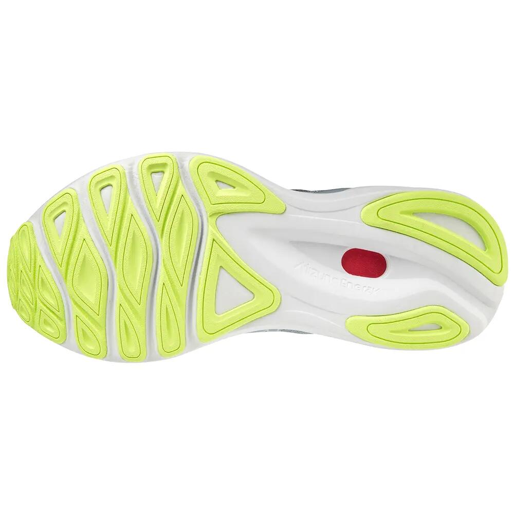 Mizuno Wave Skyrise 3, Femme, Course ? pied, chaussures de running, gris 6/6
