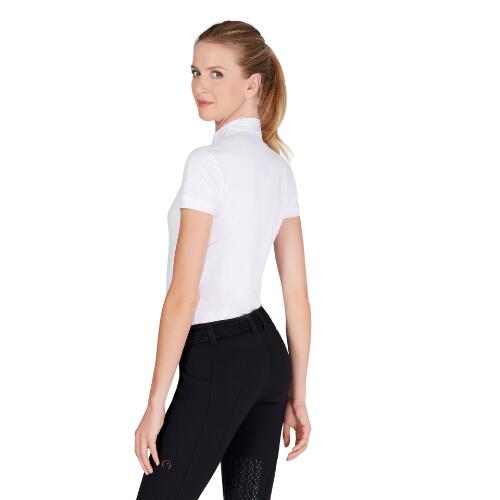 CHEMISE DE COMPÉTITION À MANCHES COURTES  MANAROLA BLANCHE 2/2