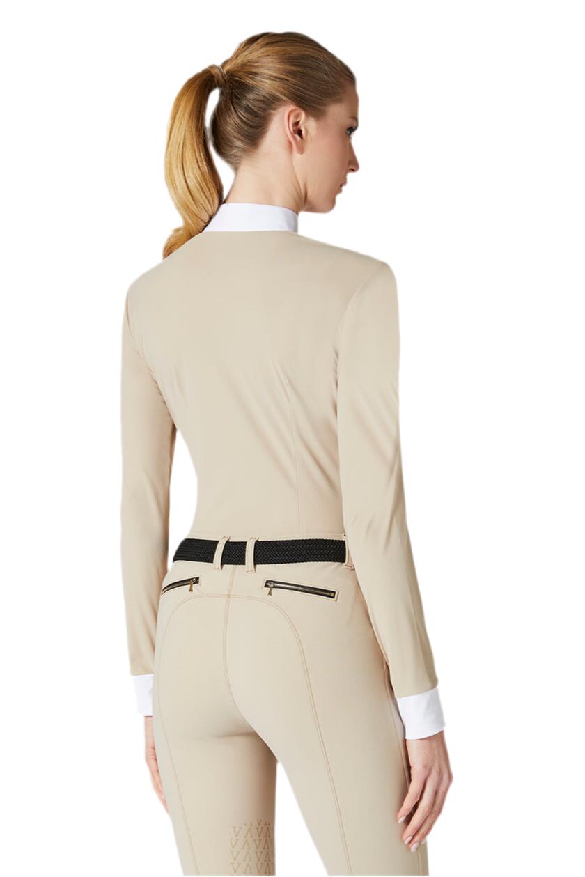 CHEMISE MANCHES LONGUES  MAHON BEIGE 2/2