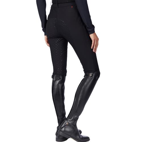 PANTALON D'ÉQUITATION  LAB BELLATRIX FULL GRIP NOIR 2/2