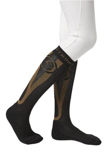 ROBBIO SOCKEN SCHWARZ/TOBACCO