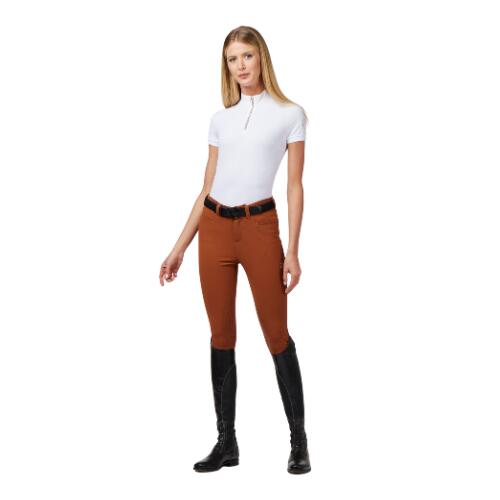 PANTALON D'ÉQUITATION SYRACUSE GRIP GENOU COCO 2/4