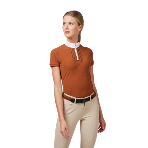 CHEMISE DE COMPÉTITION MANCHES COURTES  CHIOGGIA NOIX DE COCO 1/2