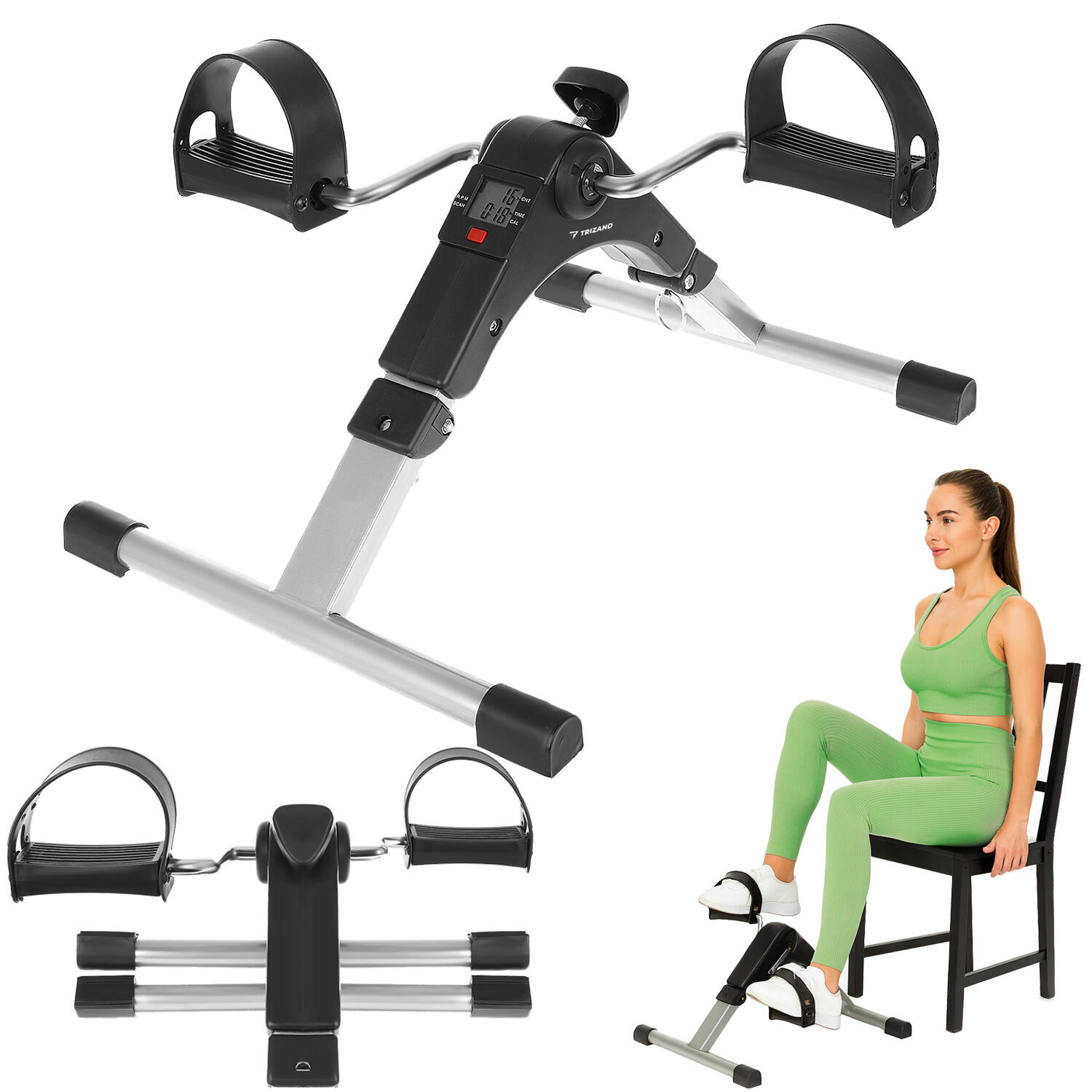 Fitness și reabilitare cicluri de interior cu regulator de rezistență manuală