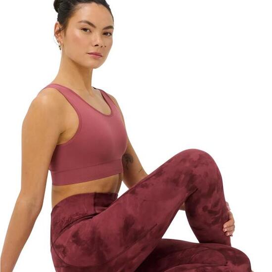 SWEATY BETTY Sweaty Betty Super Soft 7/8 Yoga Leggings SIENNA PINK SPRAY DYE XL