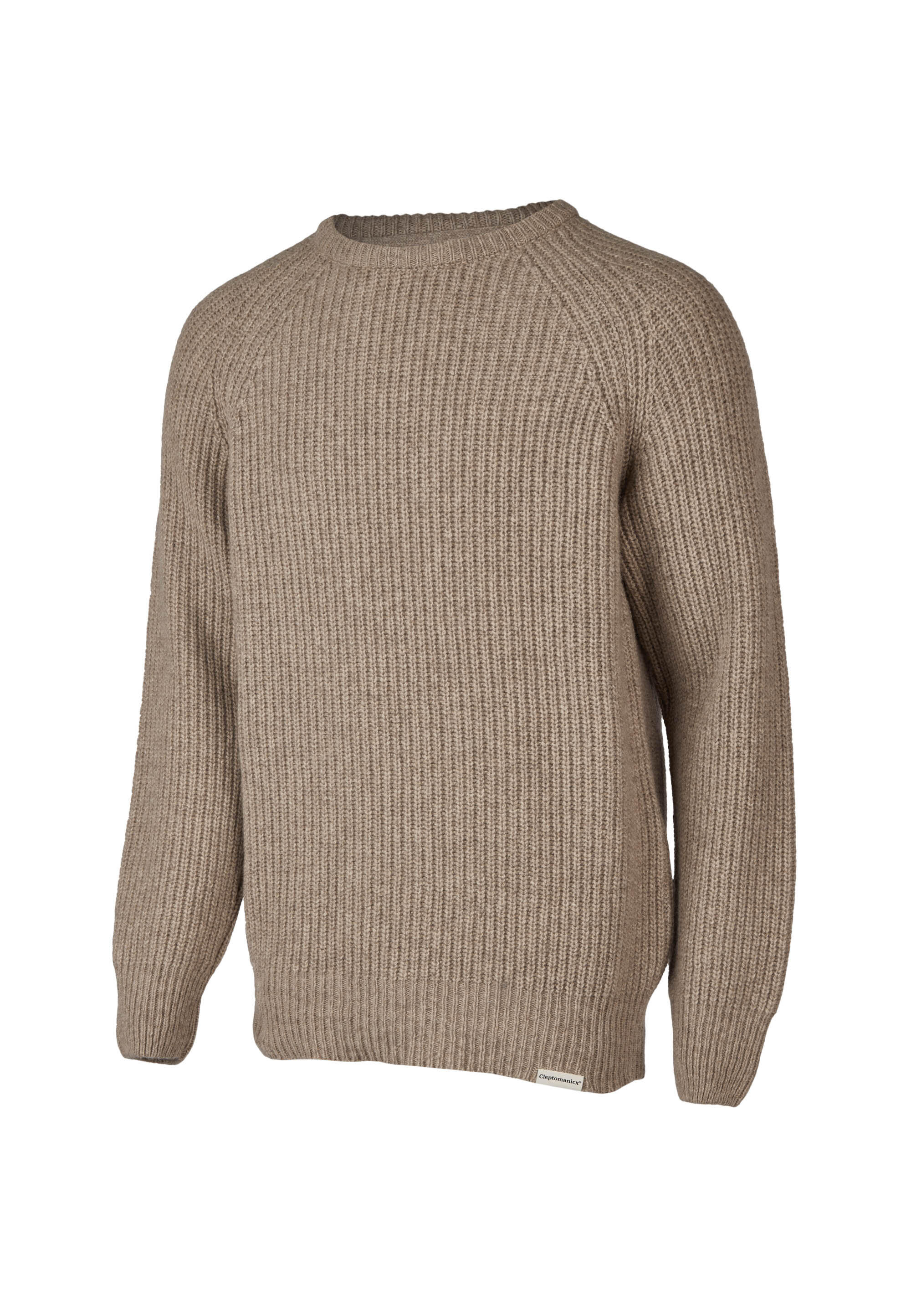Strickpullpver Crewneck Ribber 3/5