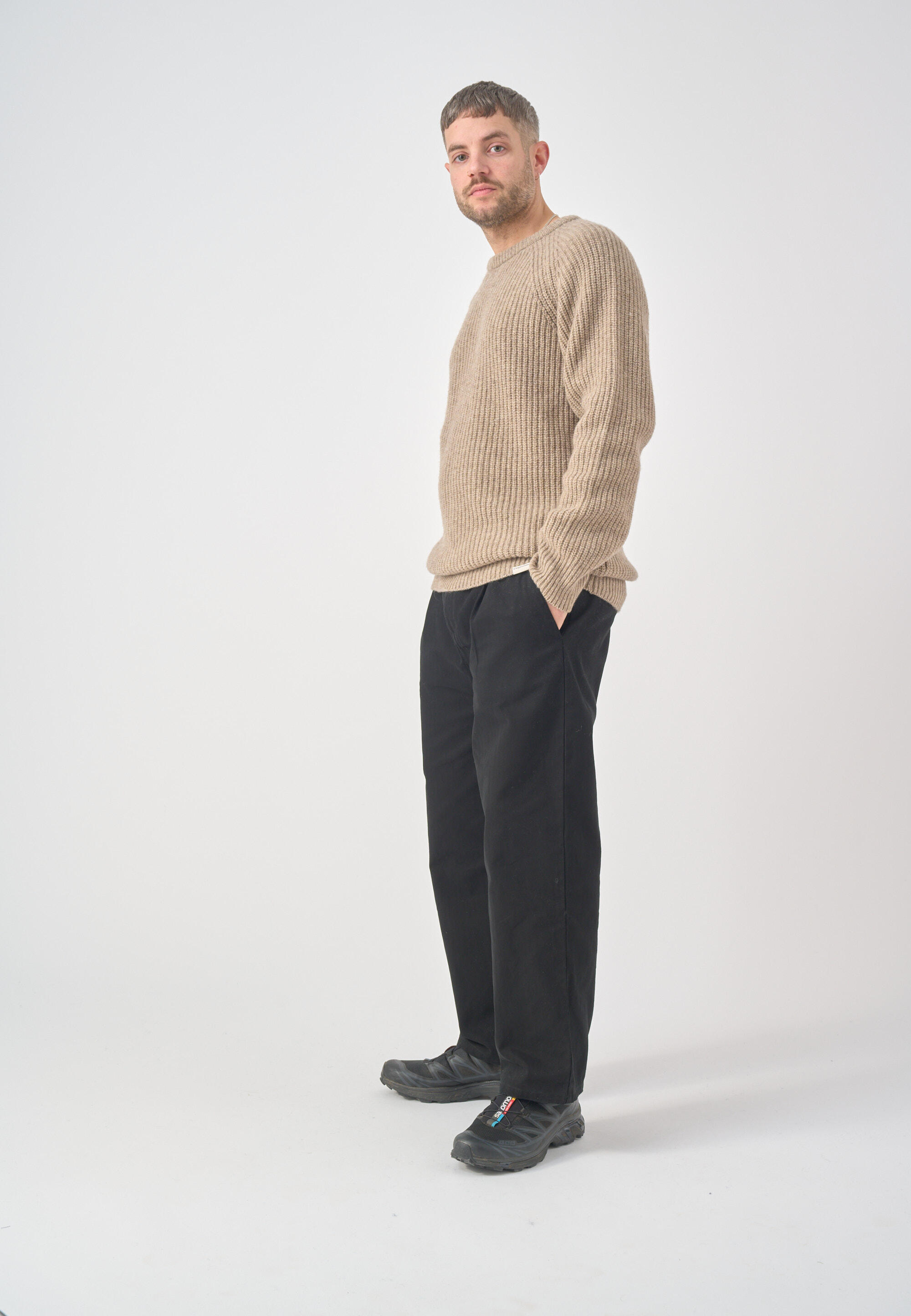 Strickpullpver Crewneck Ribber 5/5