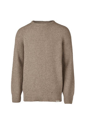 Gebreide trui crewneck ribber