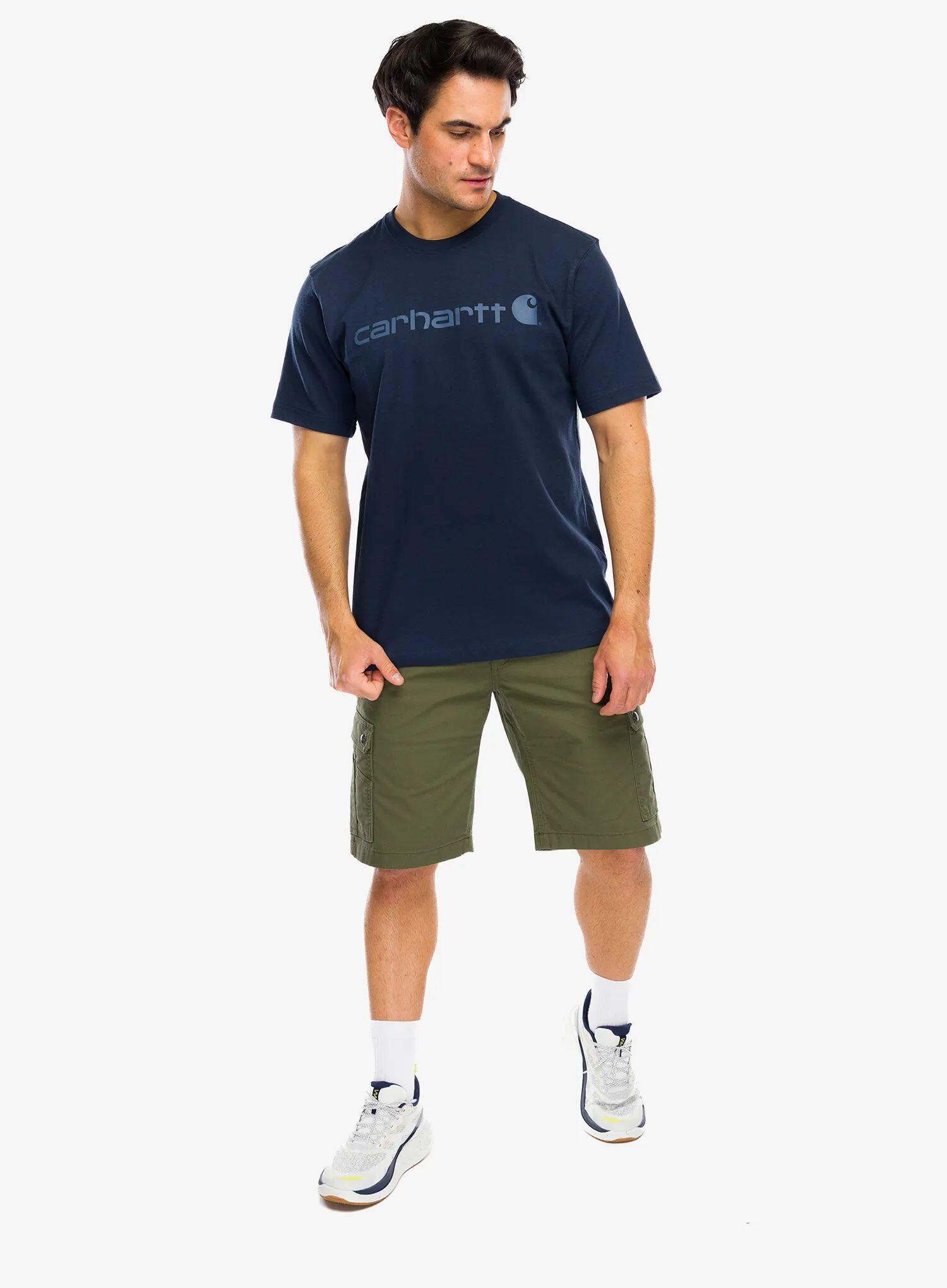 Koszulka bawełniana Carhartt Dearborn Relaxed Logo T-Shirt 2/7