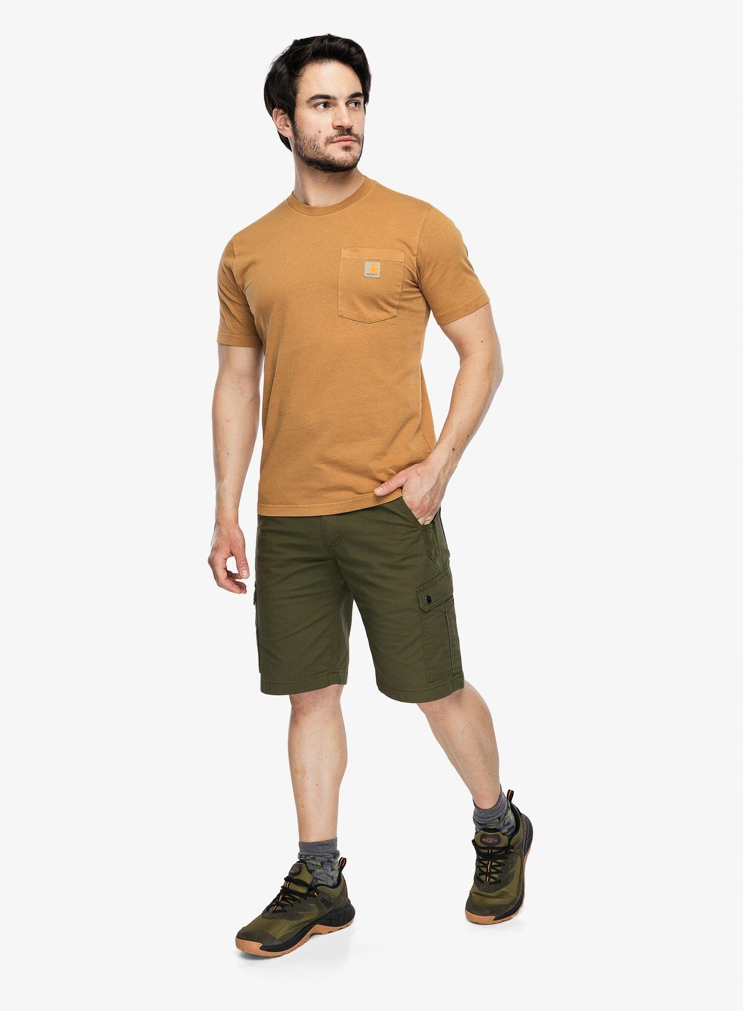 Koszulka bawełniana Carhartt Irvine Relaxed Garment Dyed T-Shirt 2/7