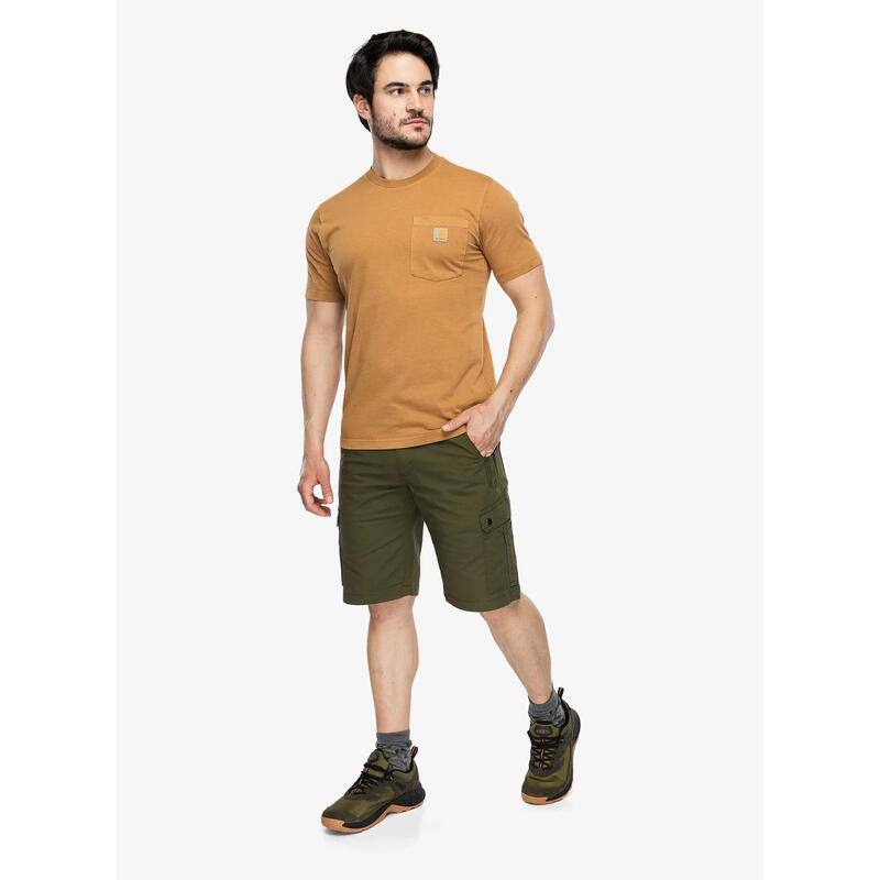 Koszulka bawełniana Carhartt Irvine Relaxed Garment Dyed T-Shirt