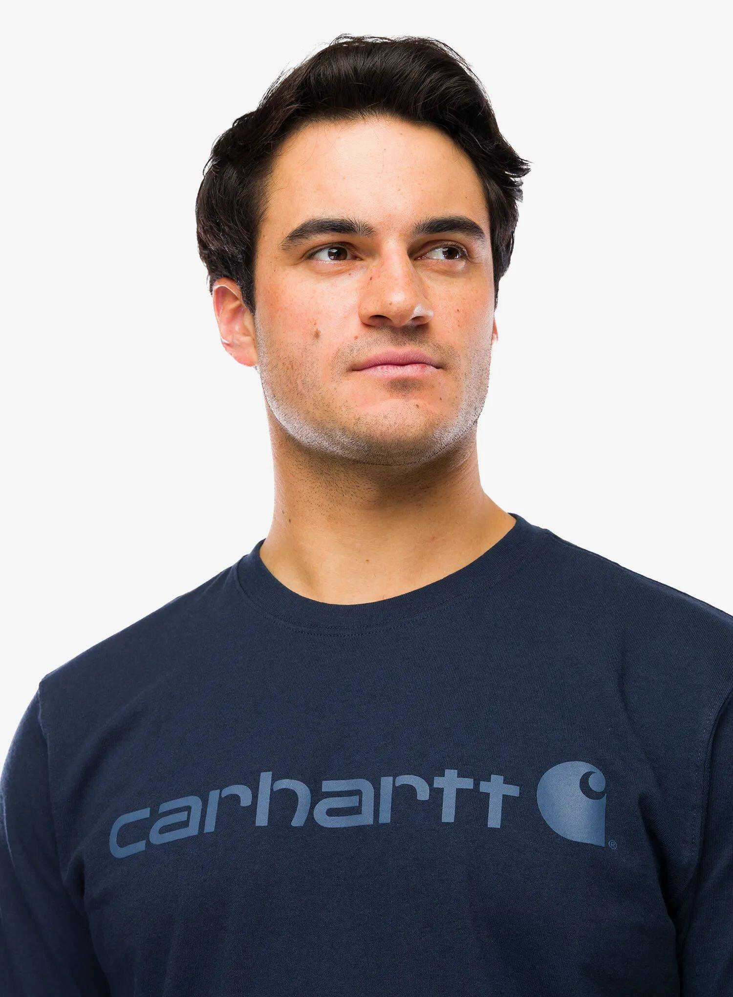 Koszulka bawełniana Carhartt Dearborn Relaxed Logo T-Shirt 5/7