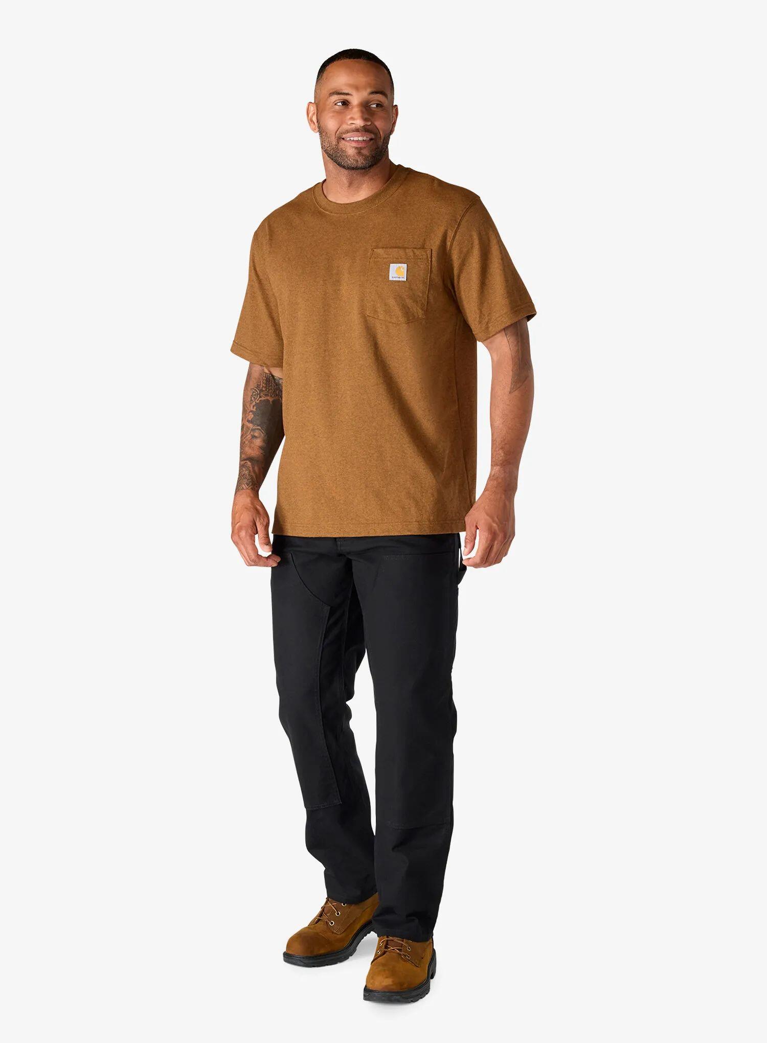 Koszulka bawełniana Carhartt Dearborn Relaxed Pocket T-Shirt 3/5