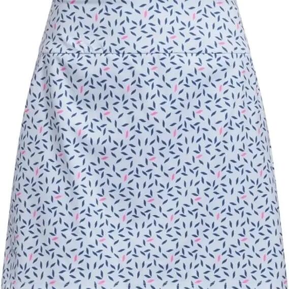 Adidas Ultimate Printed Women's Golf Skort - Light Blue